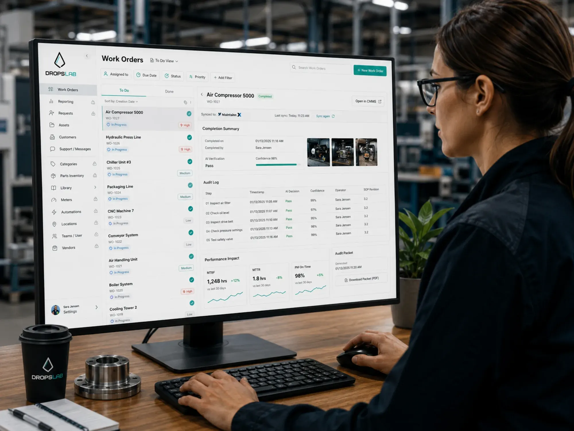 Preventive-maintenance routine authoring